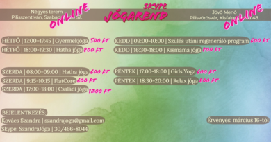 Jógázz velem otthonról! Jógázz velem otthonról!