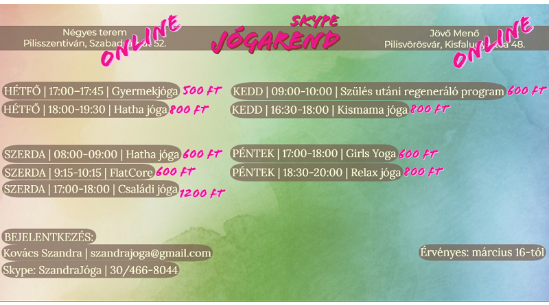 Jógázz velem otthonról!